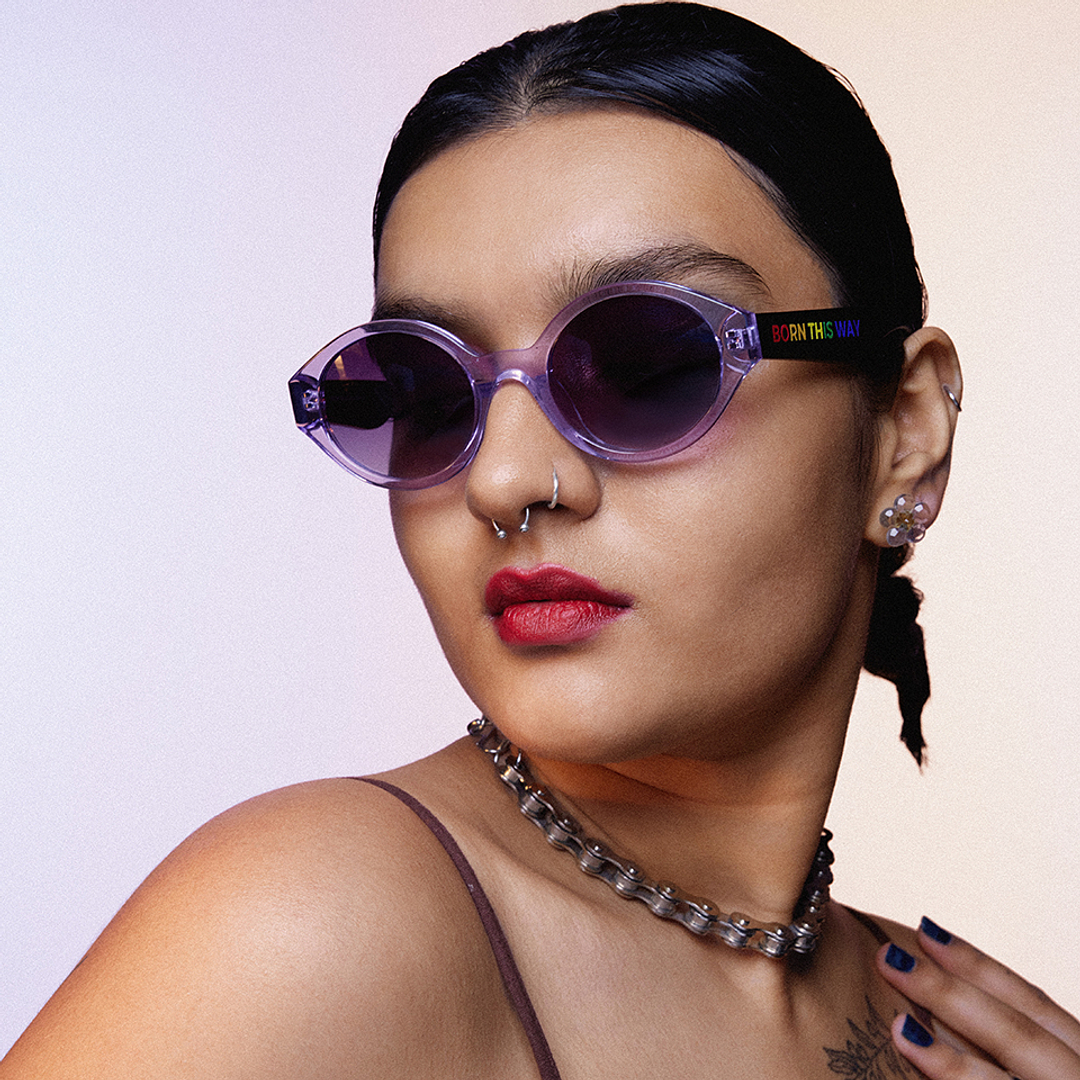 Vincent Chase Online Blue Full Rim Round left side