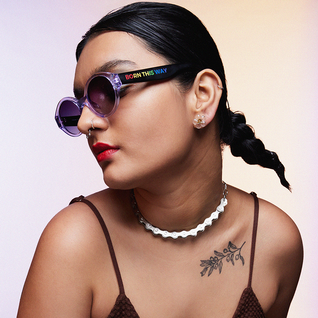 Vincent Chase Online Blue Full Rim Round left side