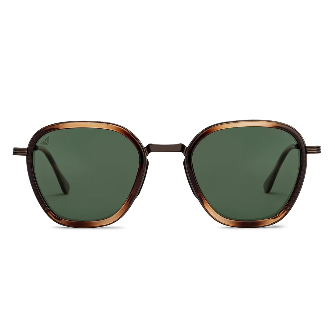 Vincent Chase Polarized Brown Full Rim Geometric right side