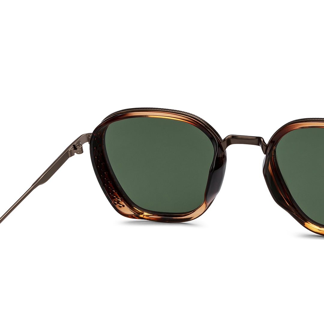 Vincent Chase Polarized Brown Full Rim Geometric right side