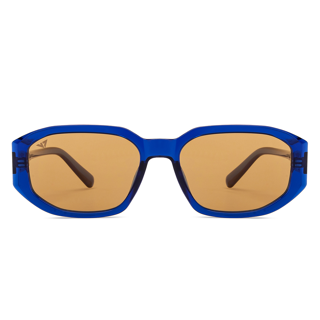 Vincent Chase Online Blue Full Rim Geometric left side