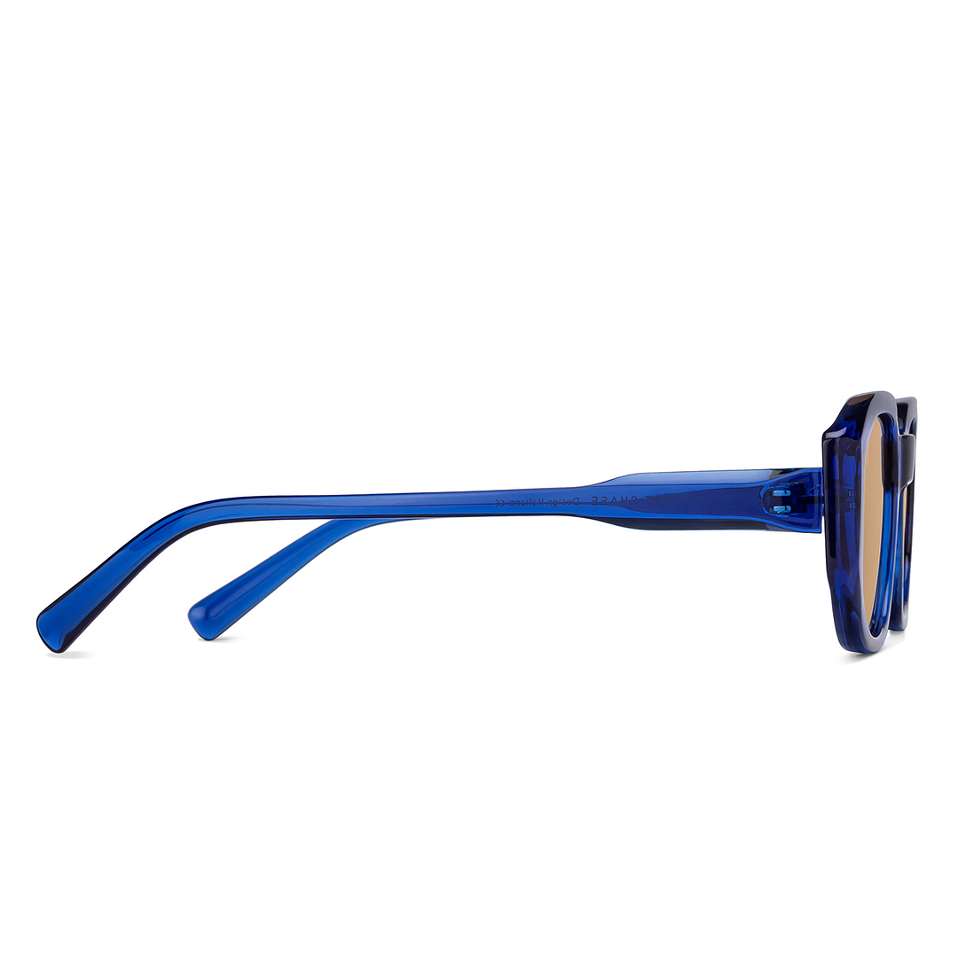 Vincent Chase Online Blue Full Rim Geometric left side