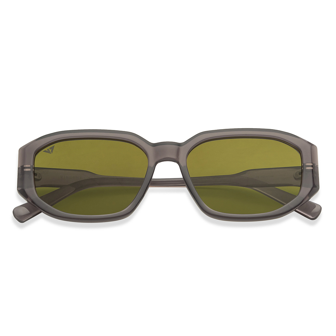 Vincent Chase Online Grey Full Rim Geometric left side