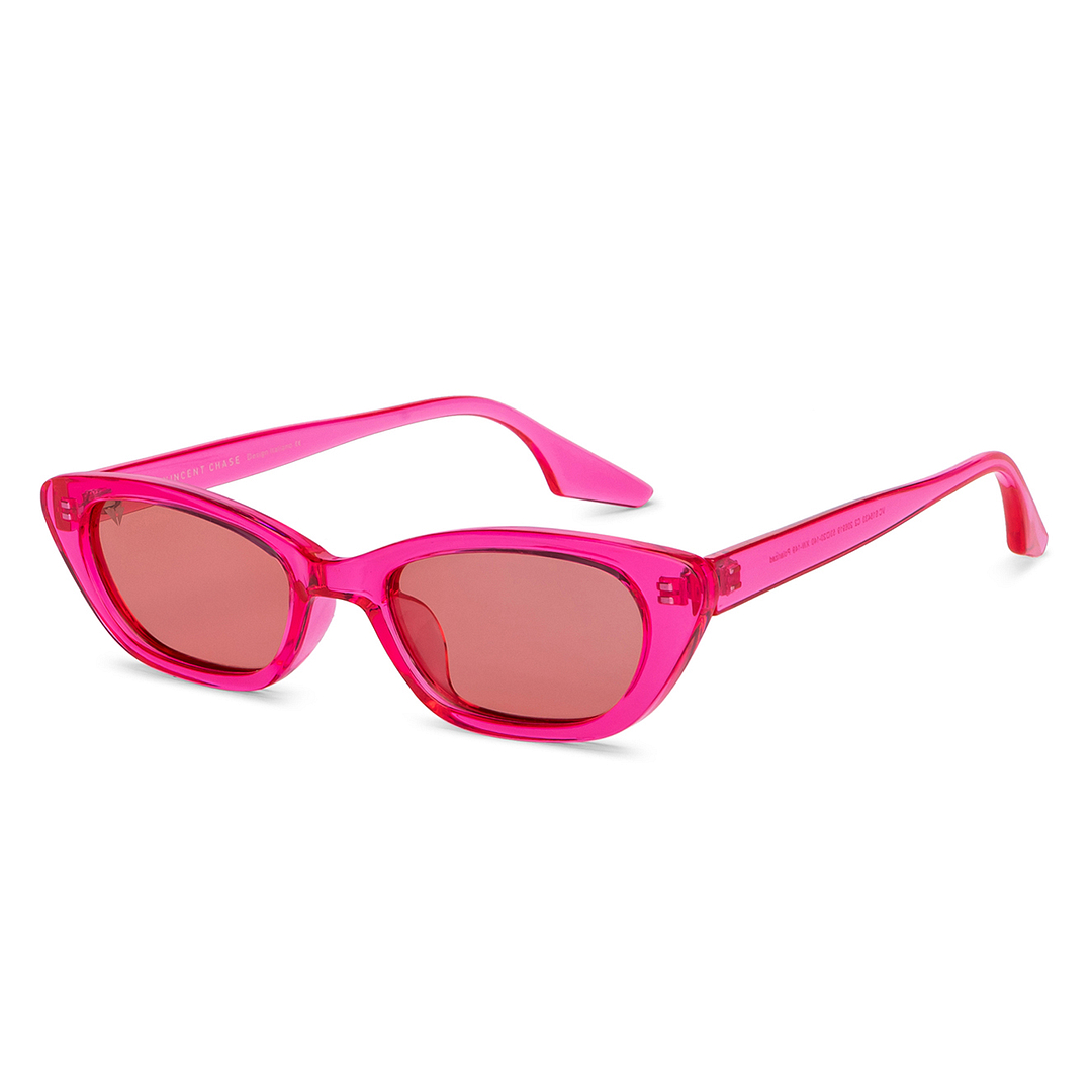 Vincent Chase Online Pink Full Rim Cat Eye right side