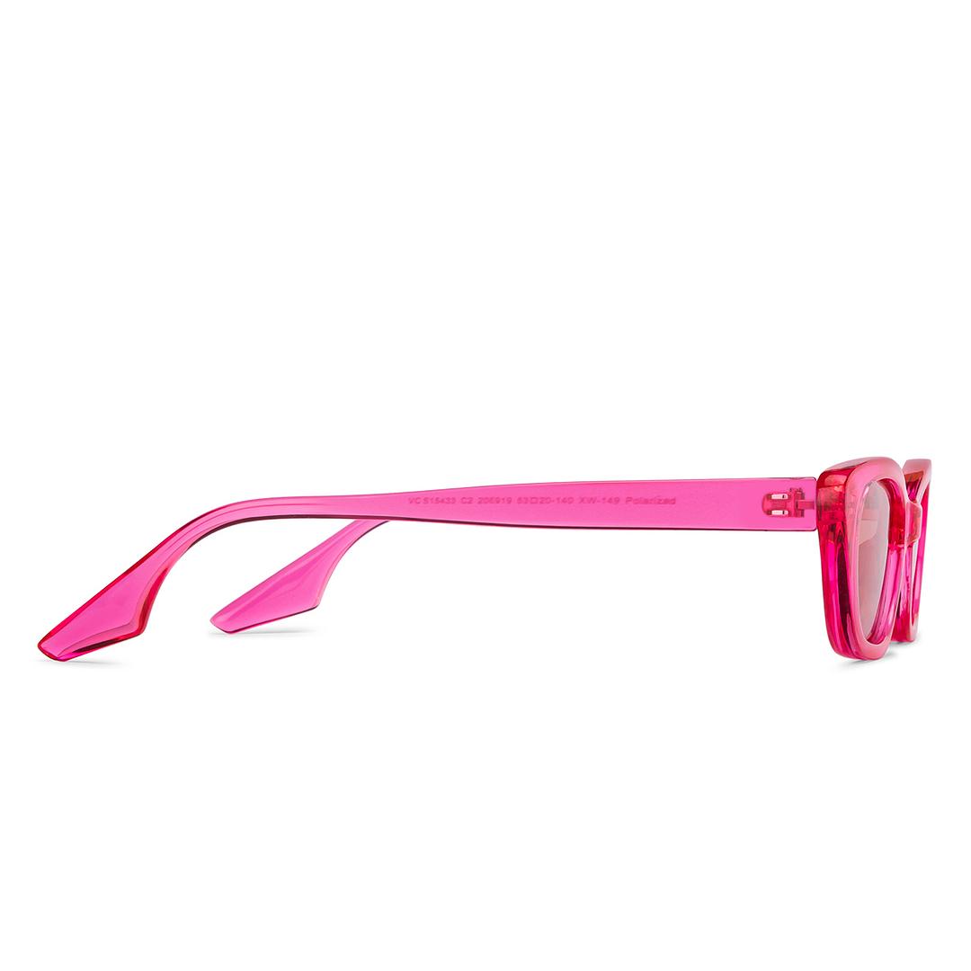 Vincent Chase Online Pink Full Rim Cat Eye left side