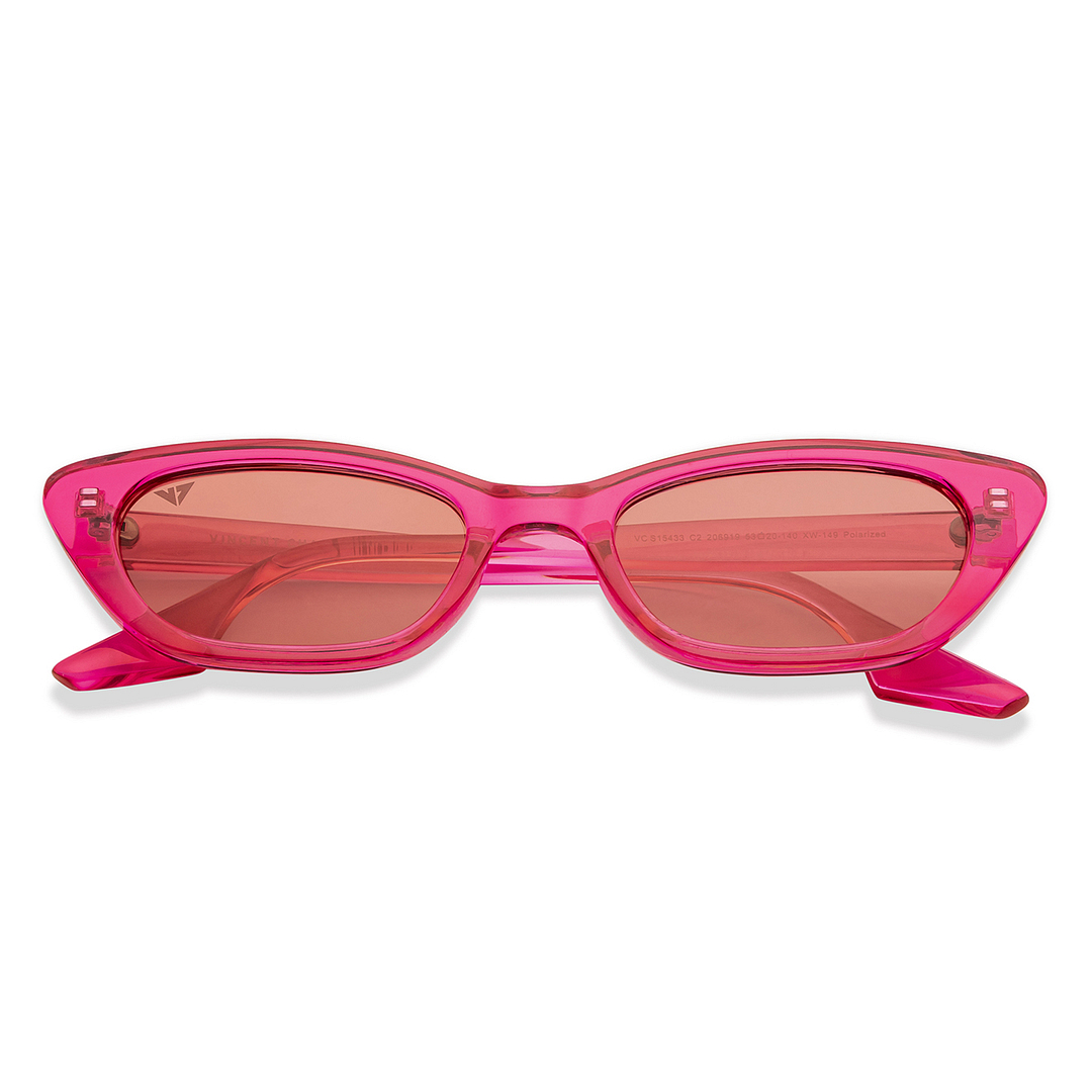 Vincent Chase Online Pink Full Rim Cat Eye left side