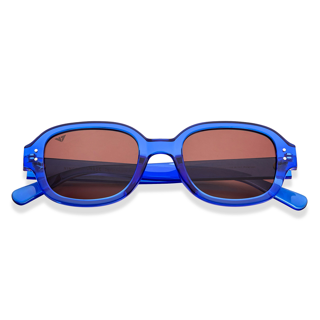 Vincent Chase Online Blue Full Rim Rectangle left side