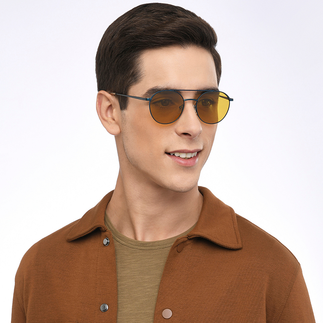 Vincent Chase Online Blue Full Rim Round right side