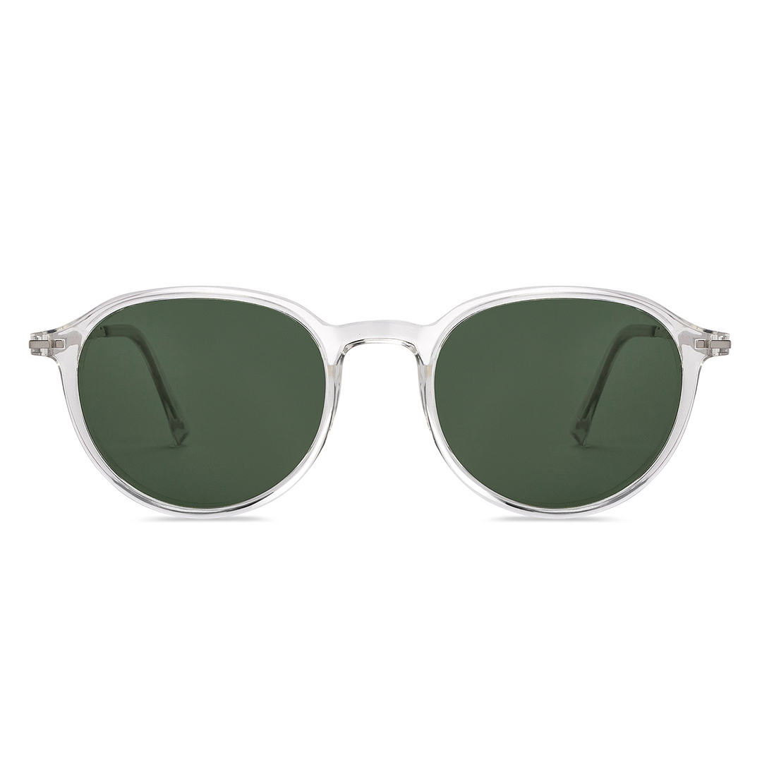 Vincent Chase Polarized Crystal Full Rim Round left side