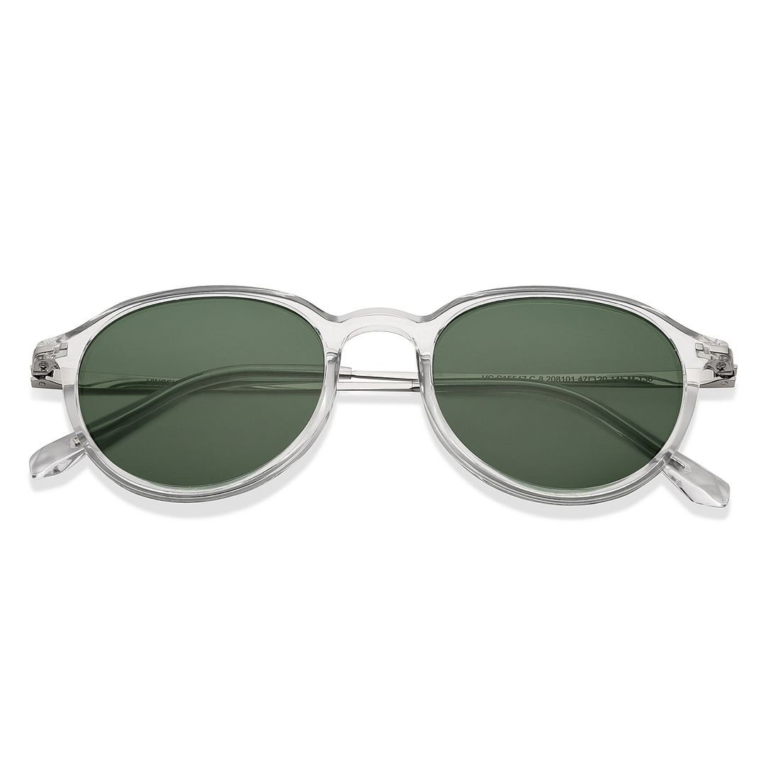 Vincent Chase Polarized Crystal Full Rim Round left side