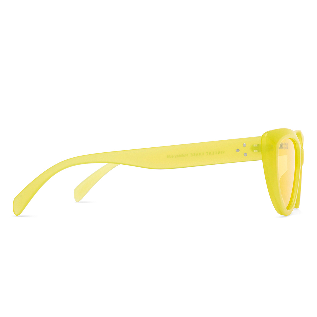 Vincent Chase Online Yellow Full Rim Cat Eye right side
