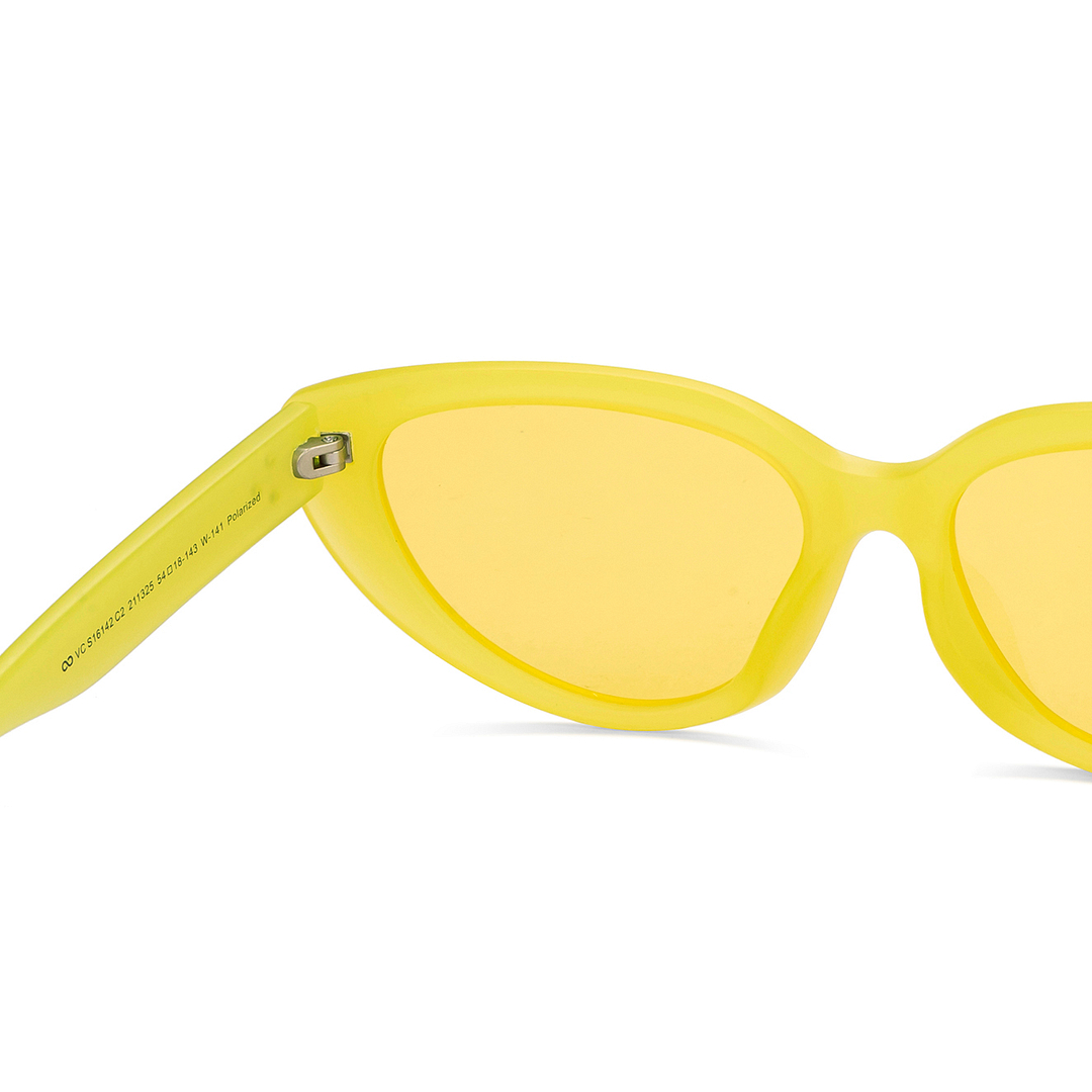 Vincent Chase Online Yellow Full Rim Cat Eye left side