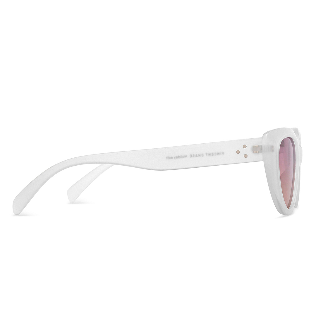 Vincent Chase Online Crystal Full Rim Cat Eye left side