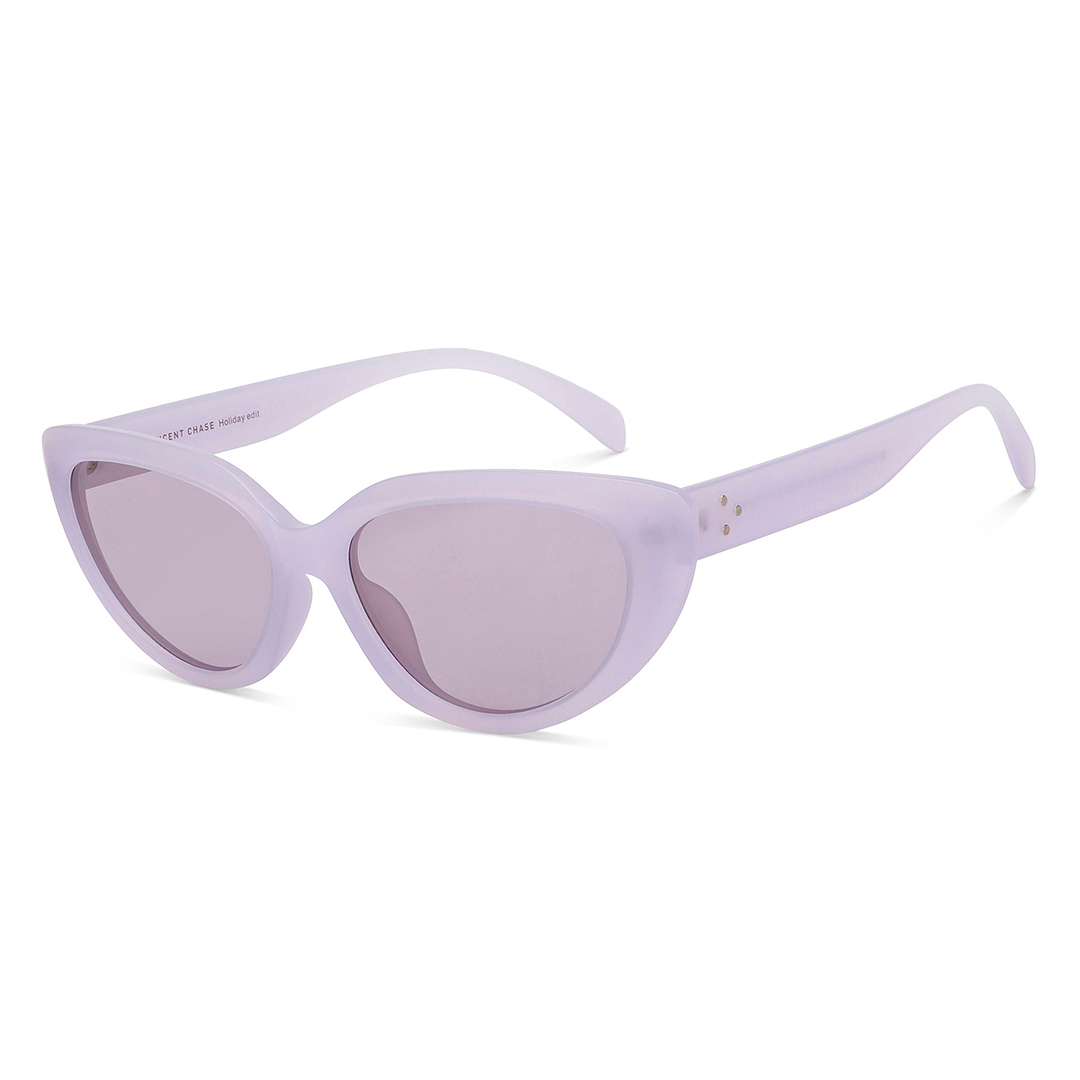 Vincent Chase Online Purple Full Rim Cat Eye left side
