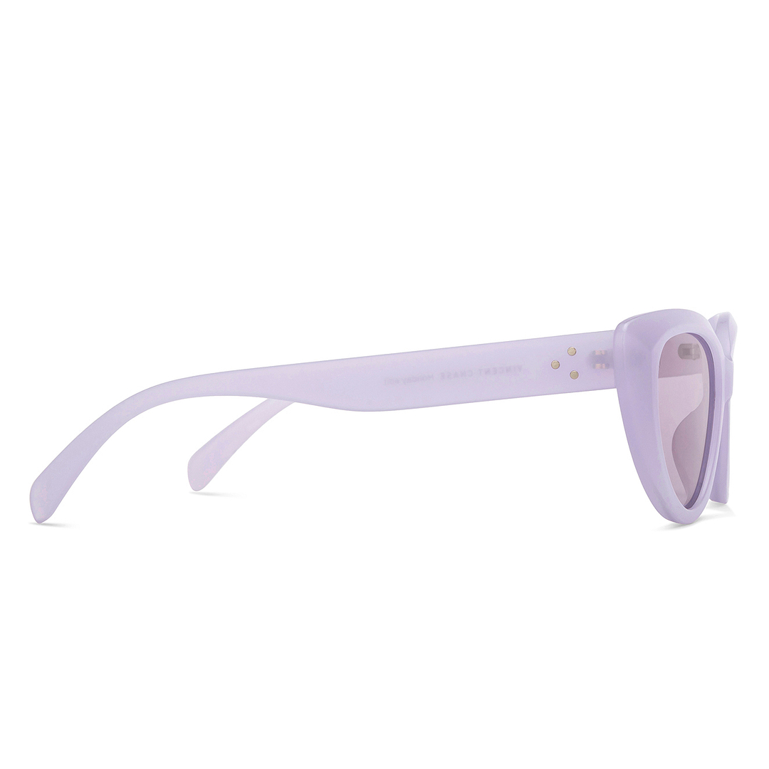 Vincent Chase Online Purple Full Rim Cat Eye left side
