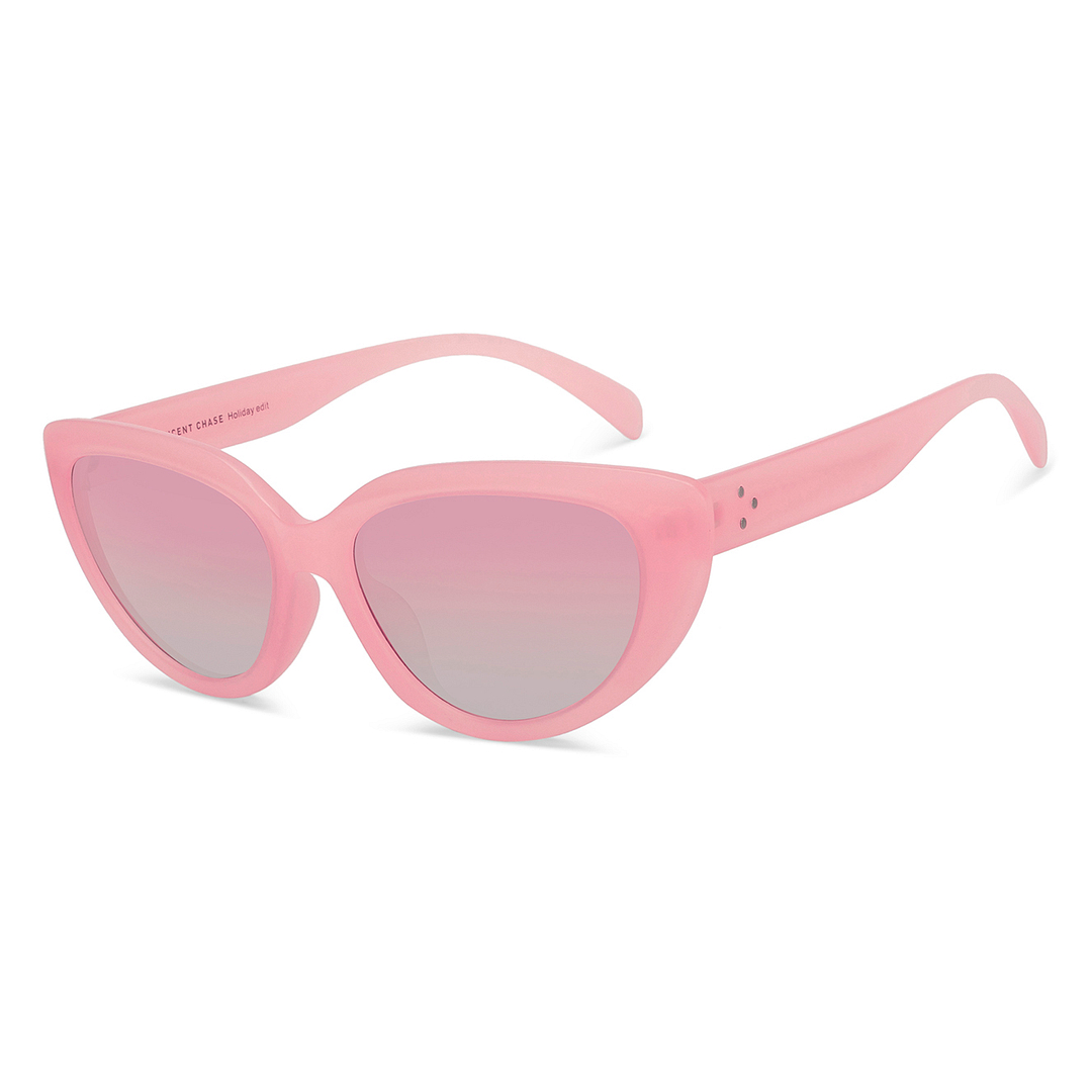 Vincent Chase Online Pink Full Rim Cat Eye left side