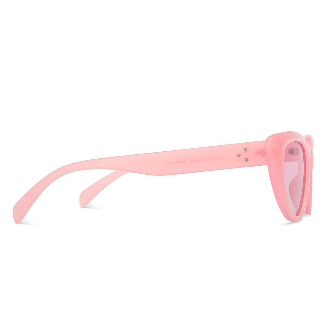 Vincent Chase Online Pink Full Rim Cat Eye left side