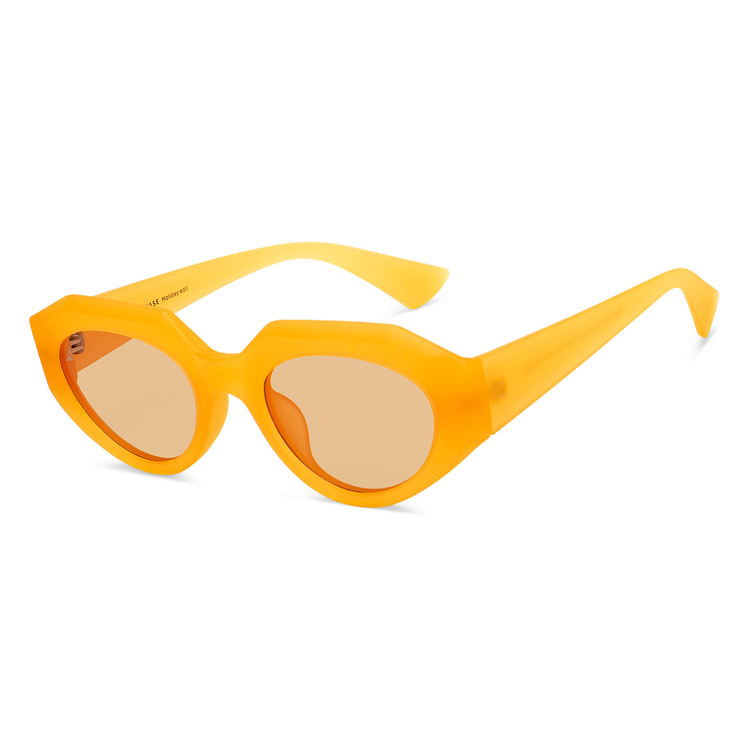 Vincent Chase Online Yellow Full Rim Geometric left side