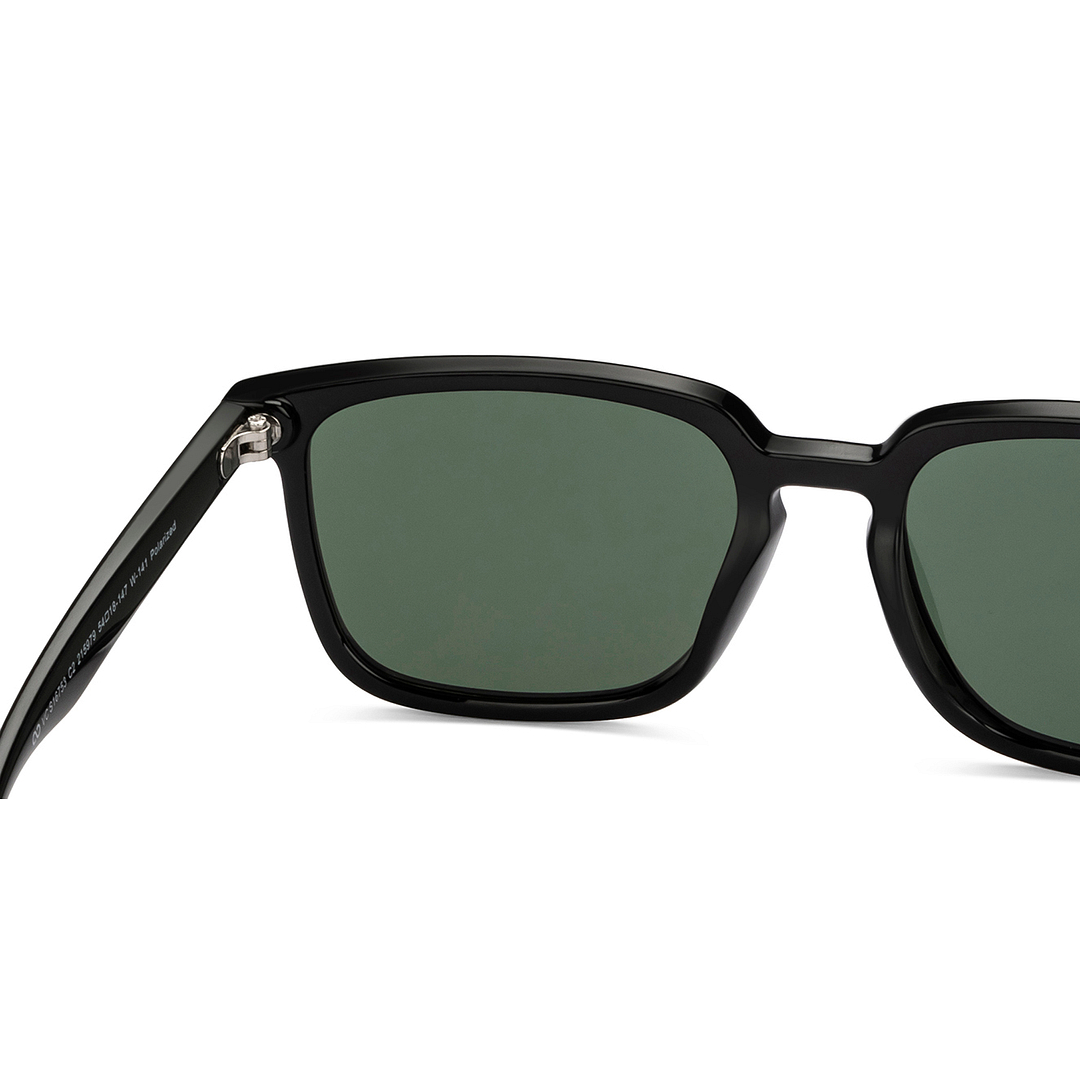 Vincent Chase Polarized Black Full Rim Square right side