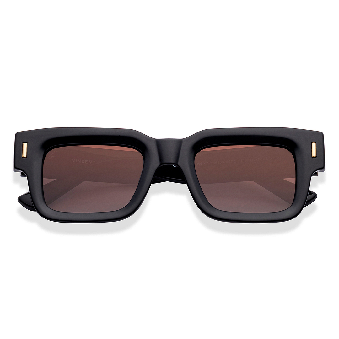 Vincent Chase Online Black Full Rim Square left side