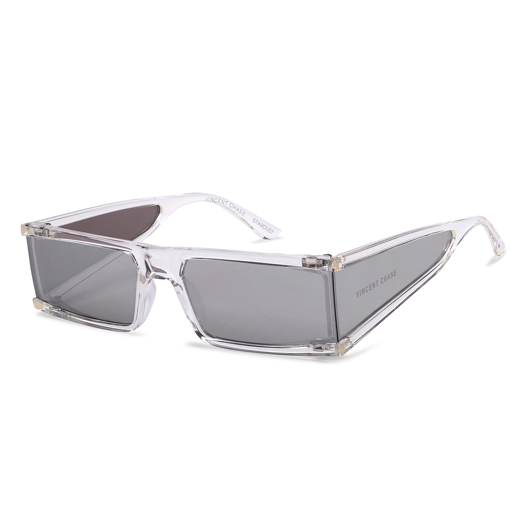 Vincent Chase Online Crystal Half Rim Square left side