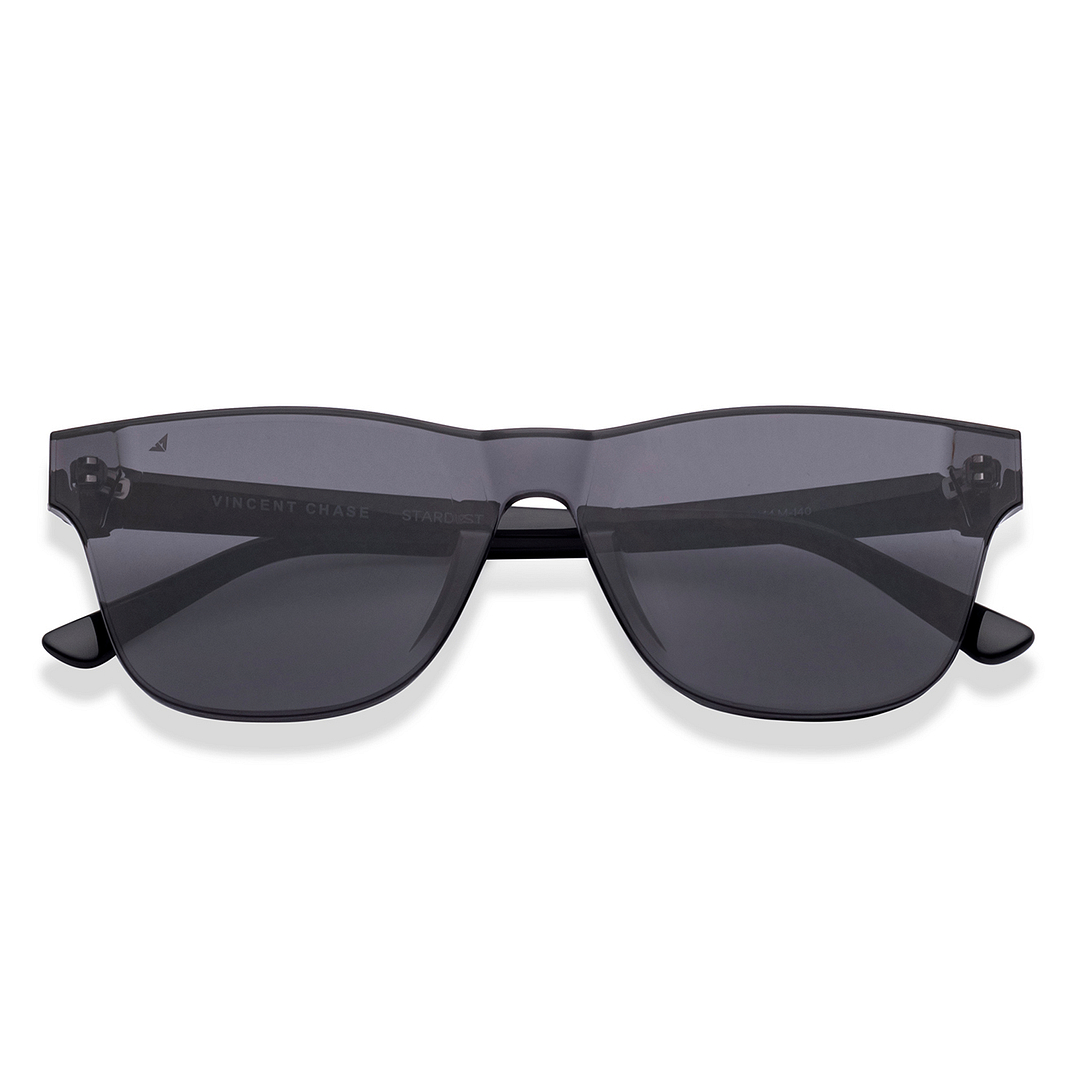 Vincent Chase Grey Full Rim Cat Eye left side