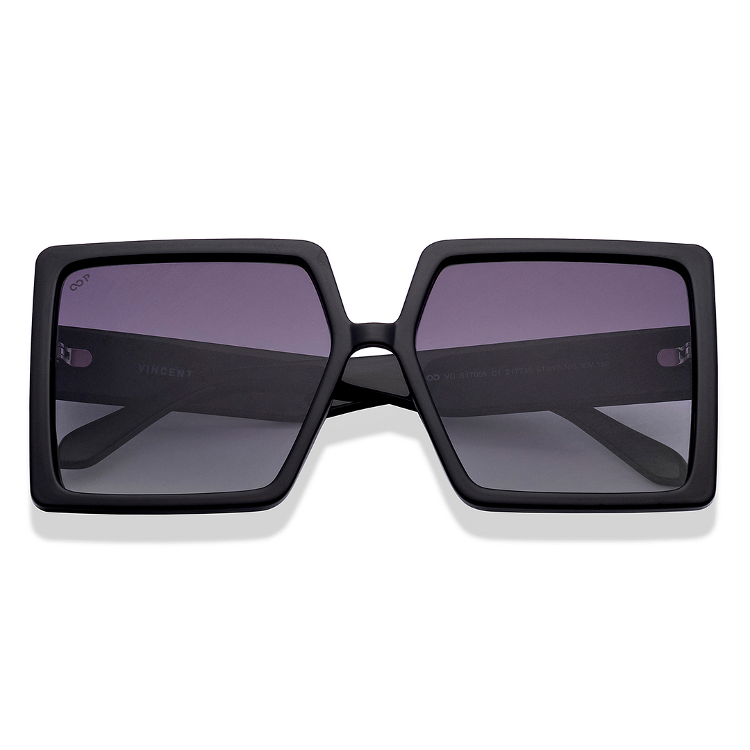 Vincent Chase Online Black Full Rim Square left side