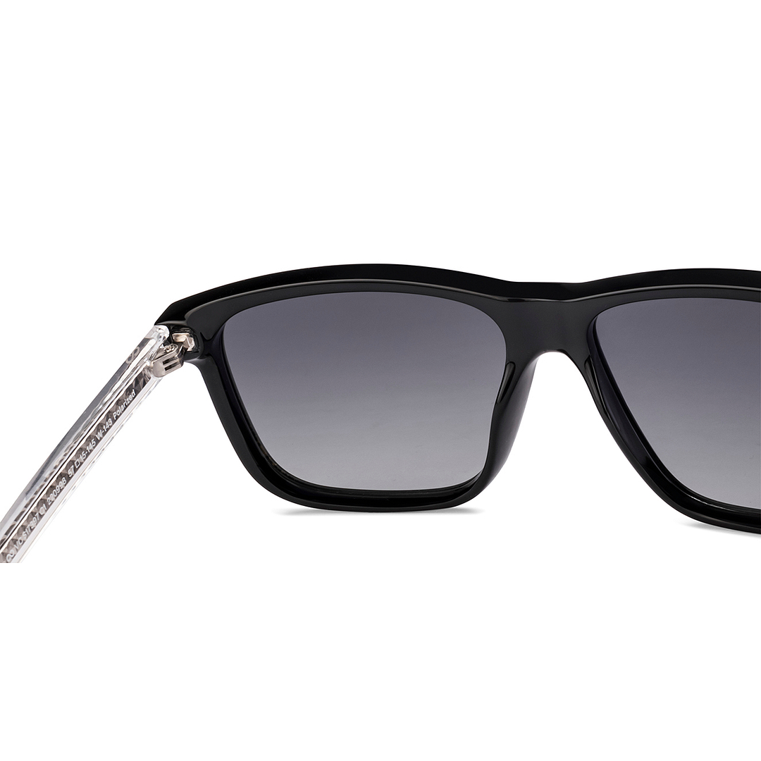 فينسنت تشيس المستقطب أسود حافة كاملة المستطيل right side