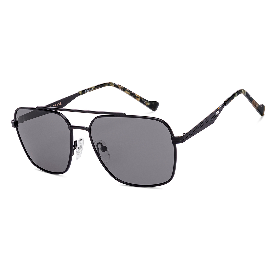 Buy Black Full Rim Square Vincent Chase PATRIOT VC S17486-C1