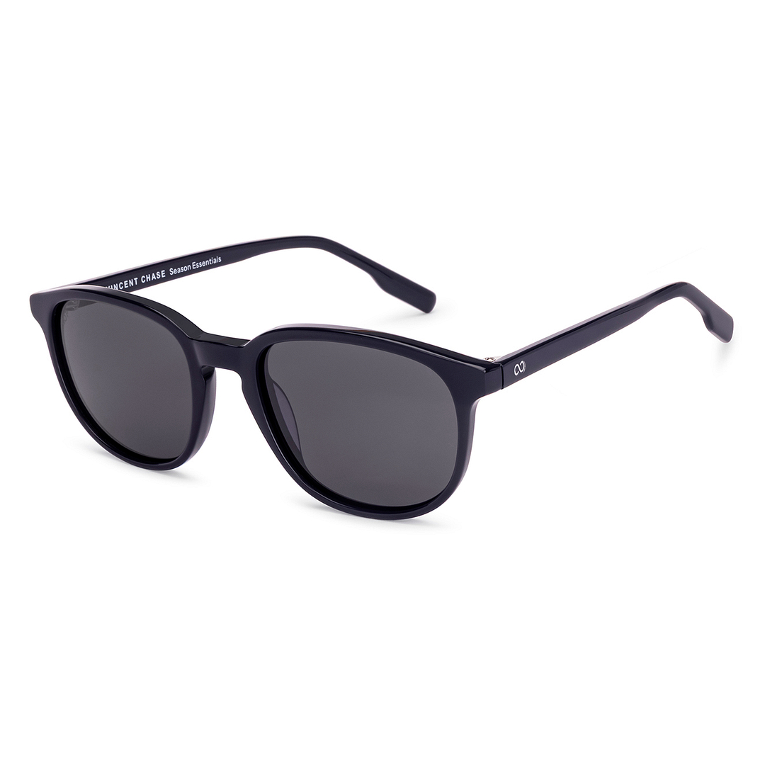 Grey Blue Full Rim Rectangle Vincent Chase Non-Metal VC S18353