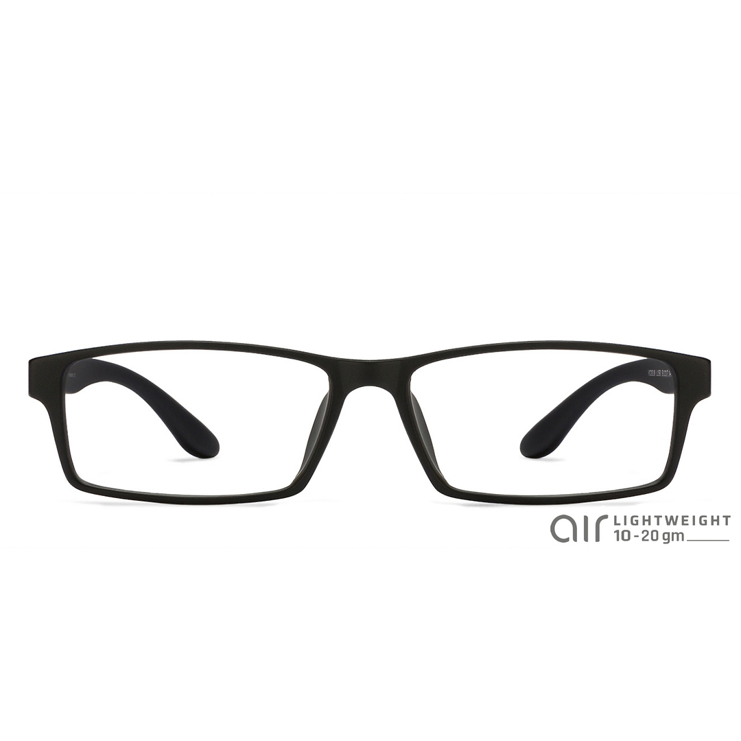 Lenskart Air Online Black Full Rim Rectangle left side