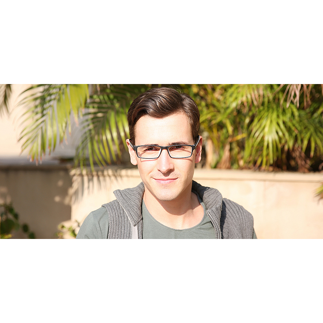 Lenskart Air Online Black Full Rim Rectangle right side