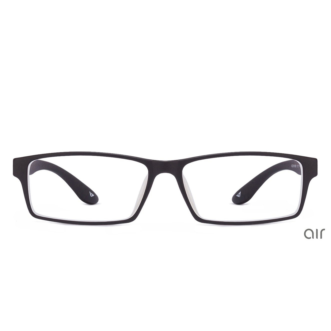 Lenskart Air Online Black Full Rim Rectangle left side