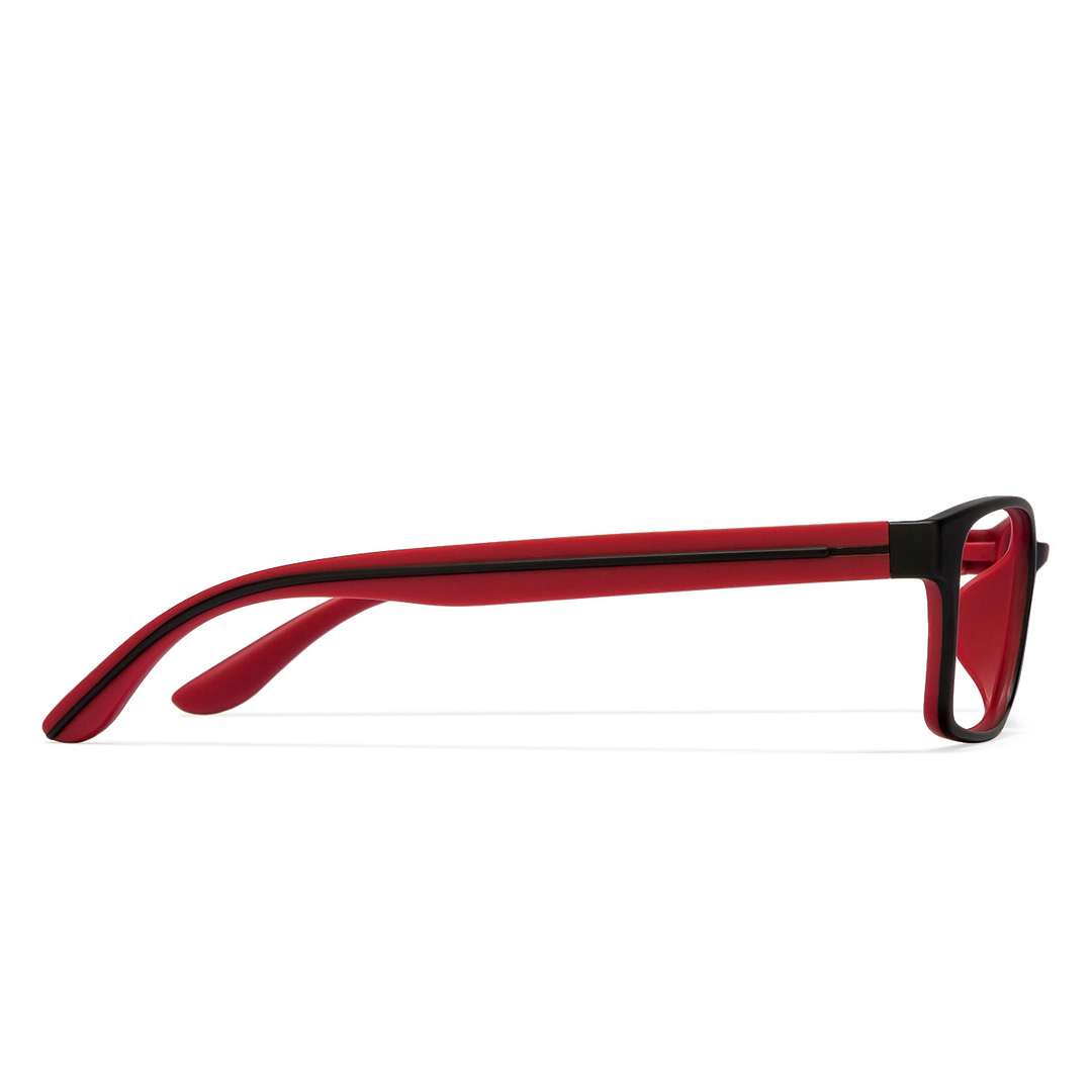 Lenskart Air Online Red Full Rim Rectangle left side
