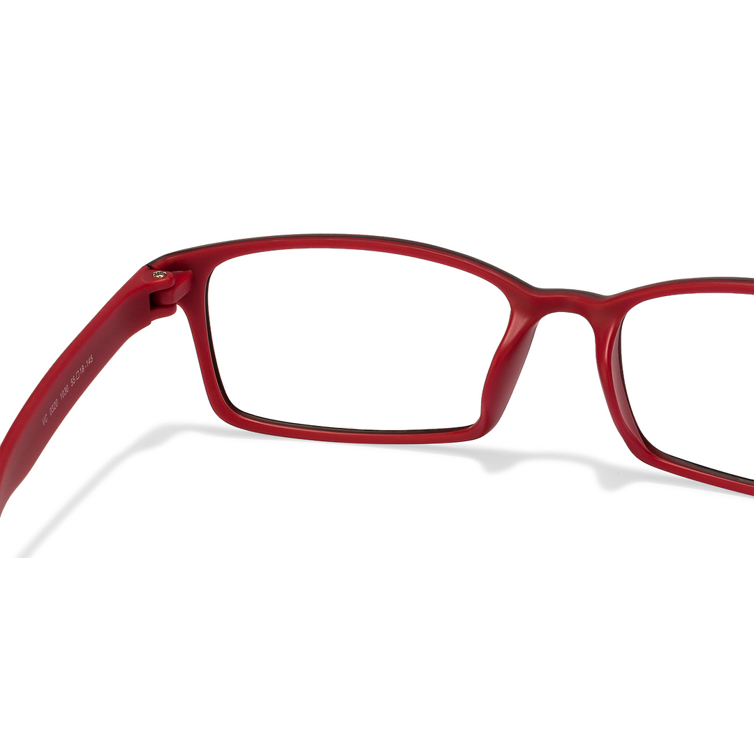 Lenskart Air Online Red Full Rim Rectangle right side
