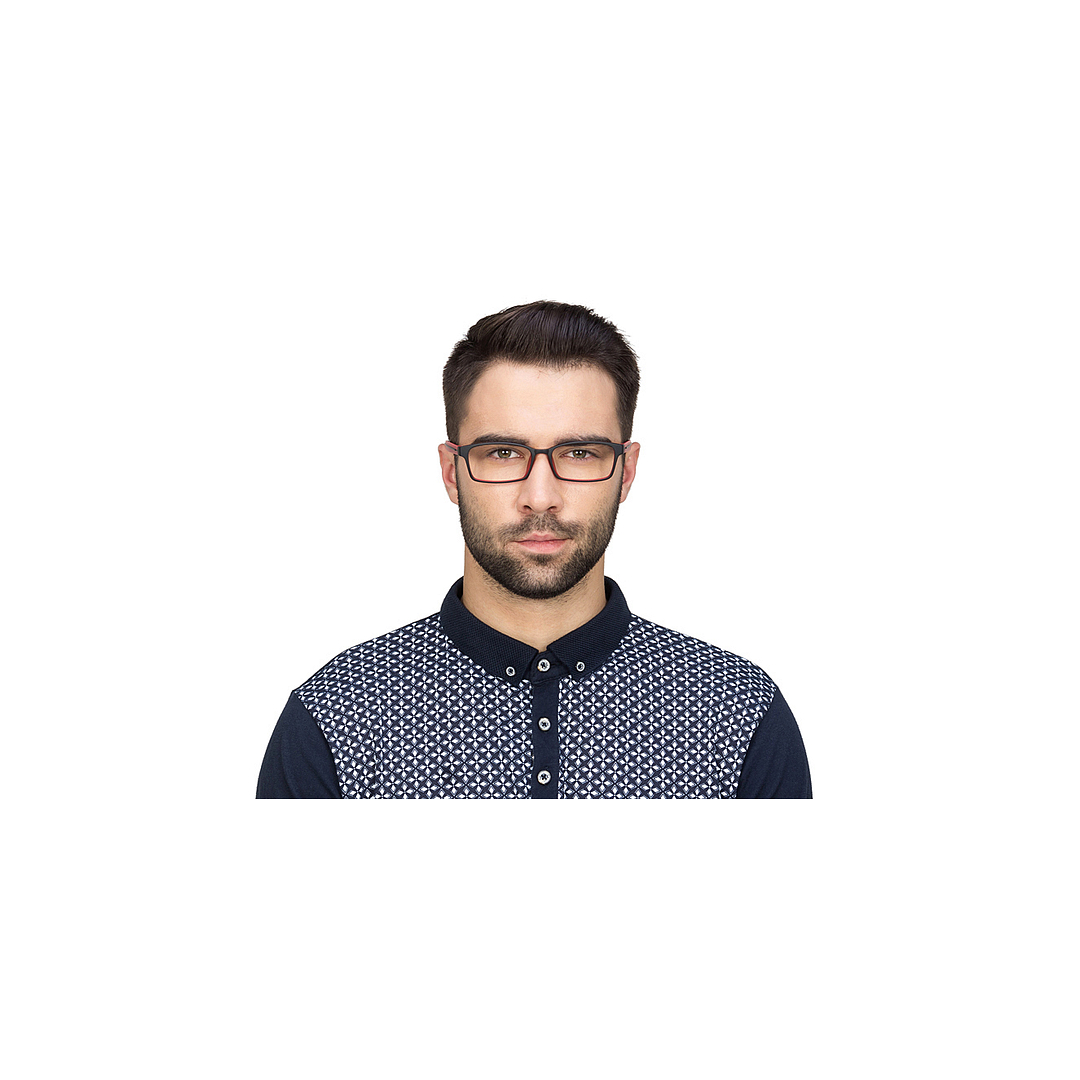 Lenskart Air Online Red Full Rim Rectangle right side