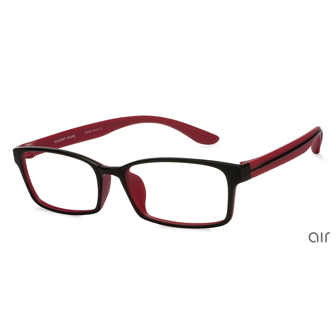 Lenskart Air Online Red Full Rim Rectangle right side