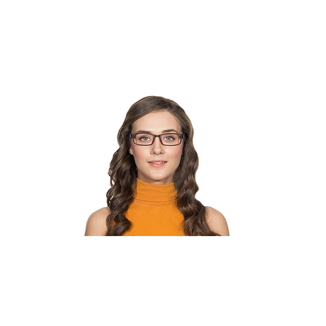 Lenskart Air Online Red Full Rim Rectangle left side