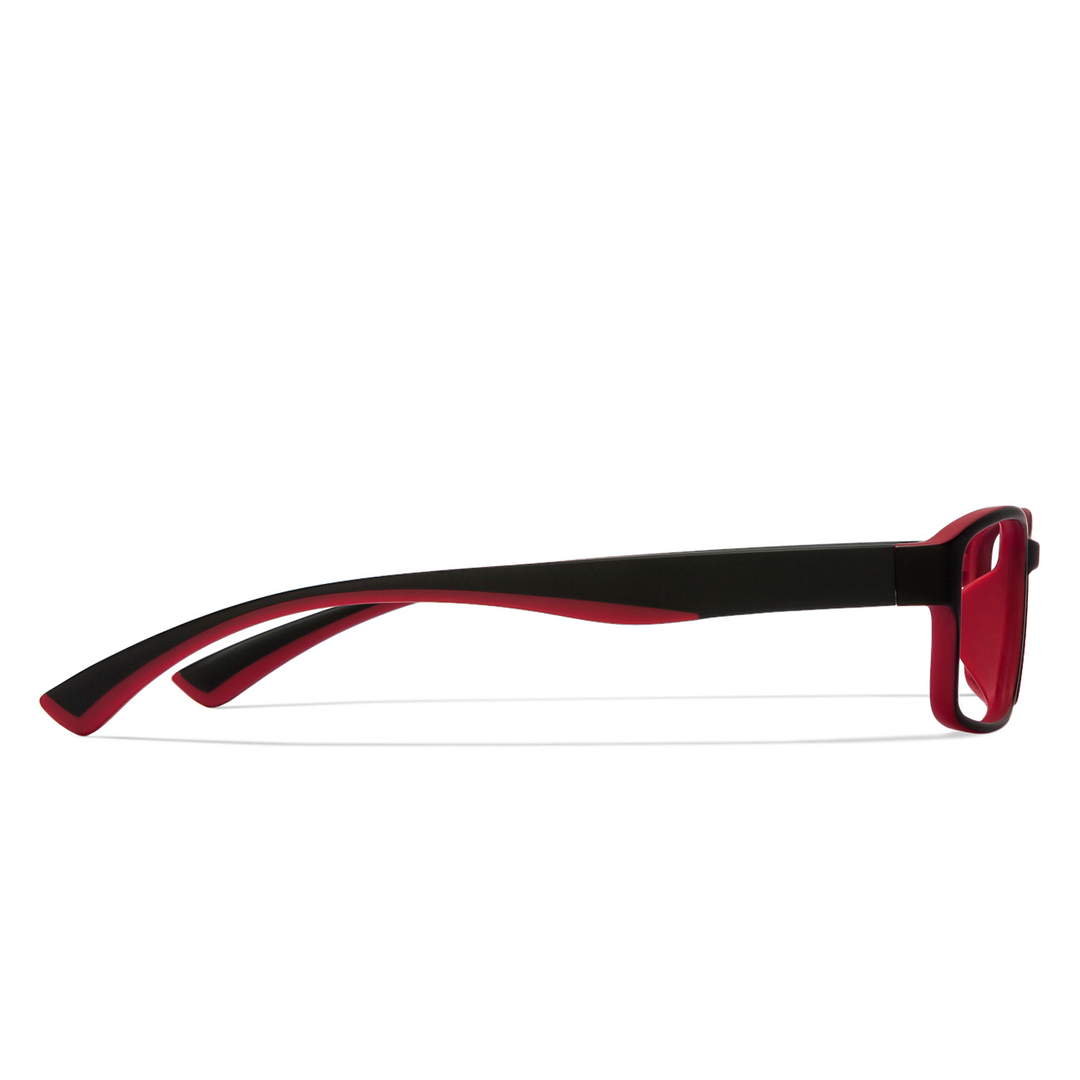 Lenskart Air Online Red Full Rim Rectangle left side