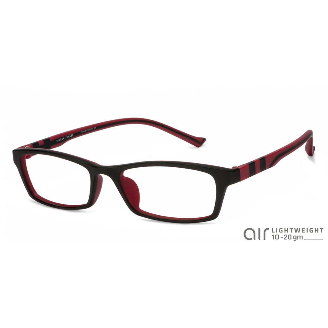 Lenskart Air Online Red Full Rim Rectangle right side
