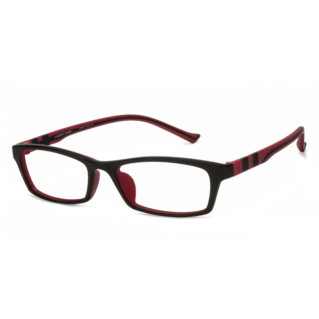Lenskart Air Online Red Full Rim Rectangle left side