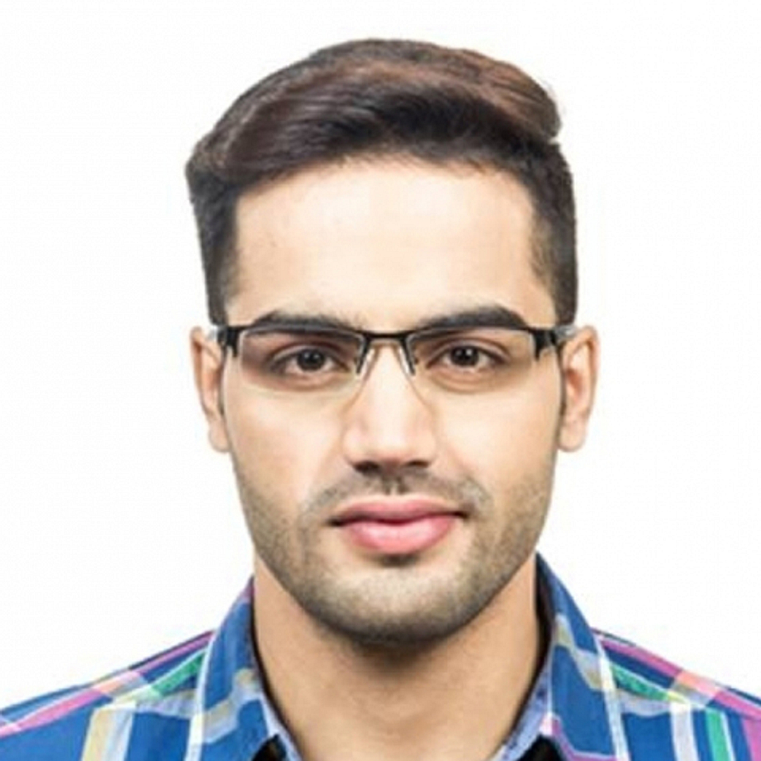Lenskart Air Online Black Half Rim Rectangle right side