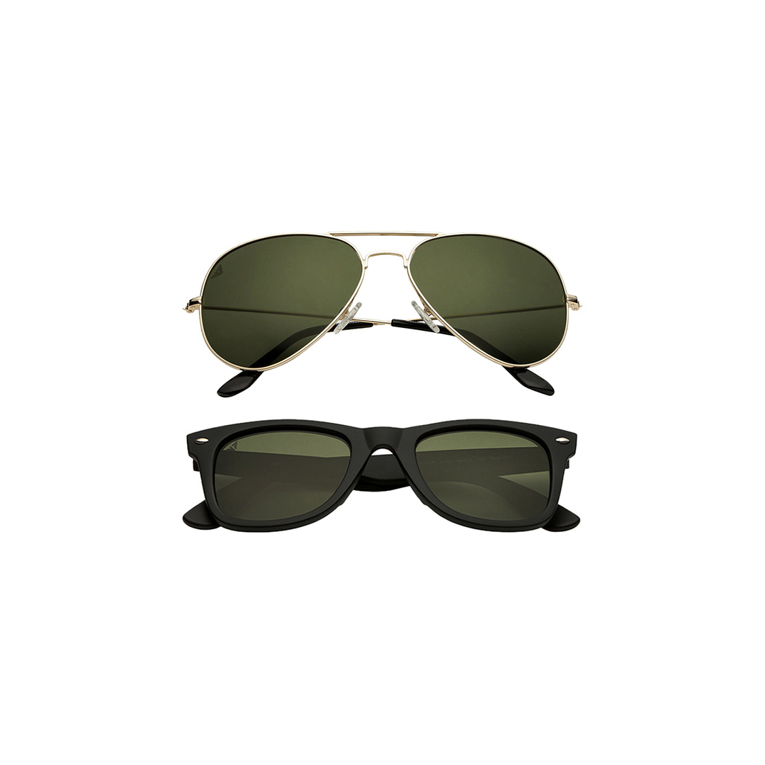 Vincent Chase Online Gold Full Rim Aviator right side