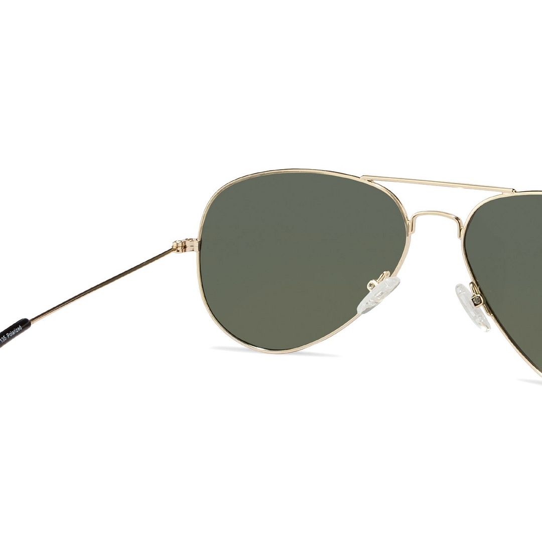 Vincent Chase Online Gold Full Rim Aviator right side