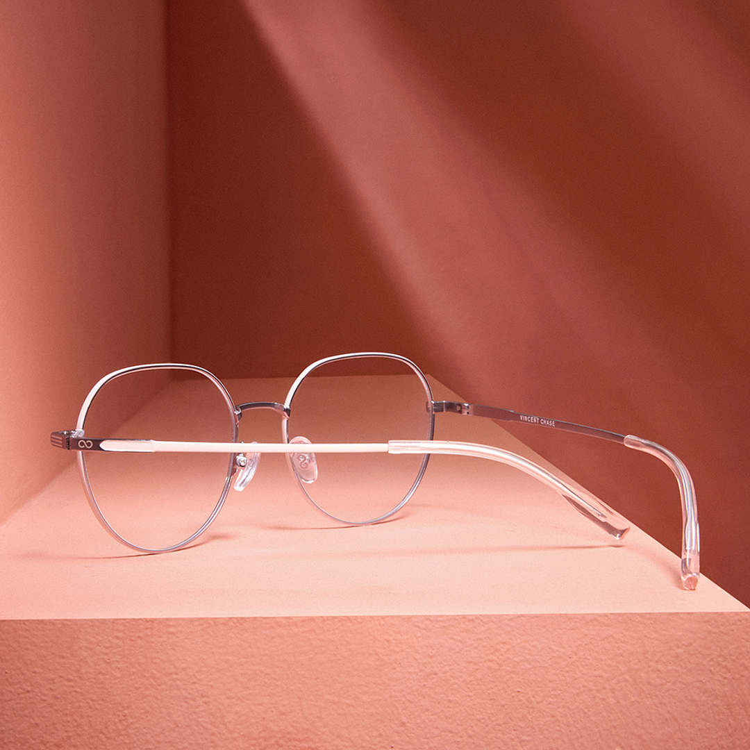 Vincent Chase Online Purple Full Rim Round left side