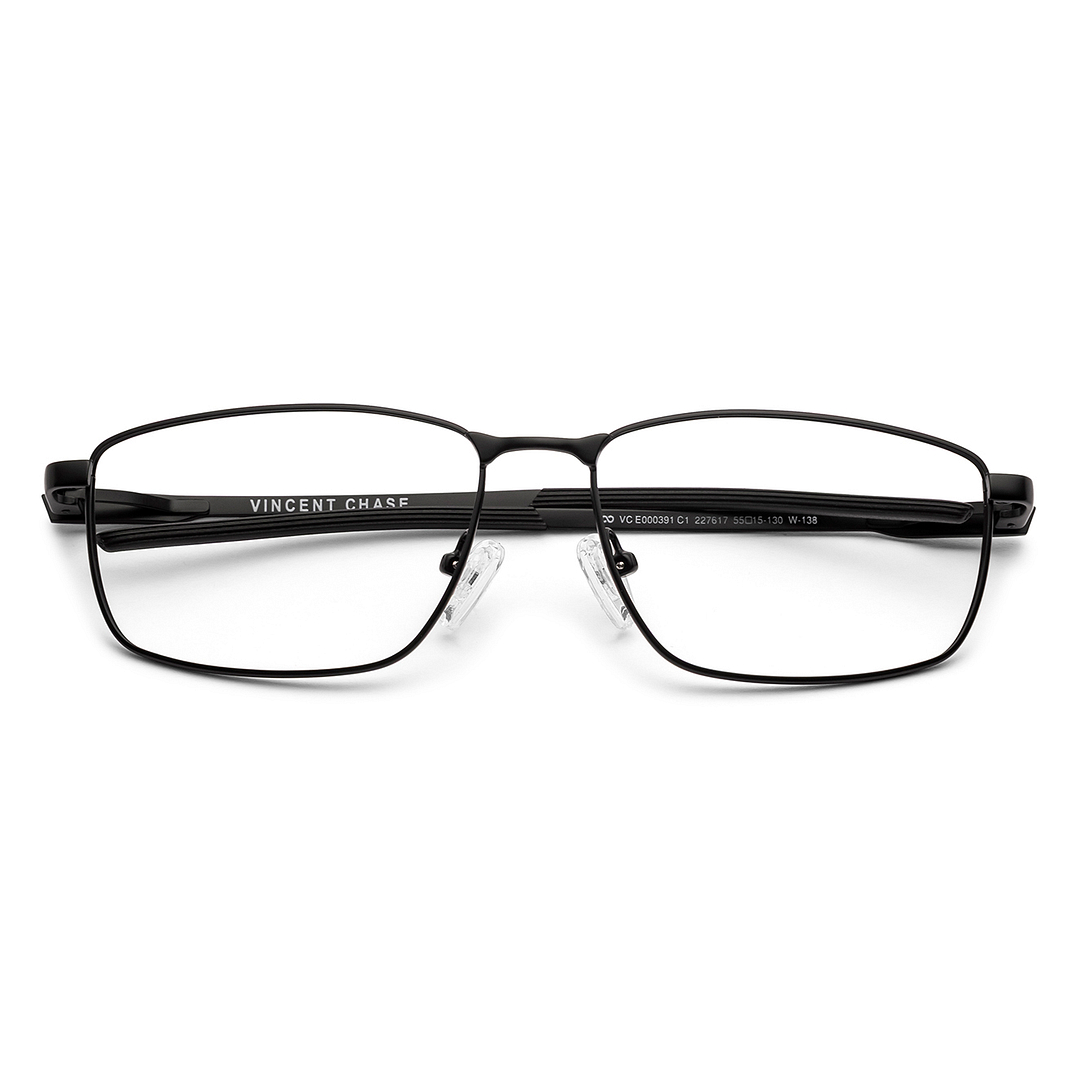 Vincent Chase Online Black Full Rim Rectangle left side