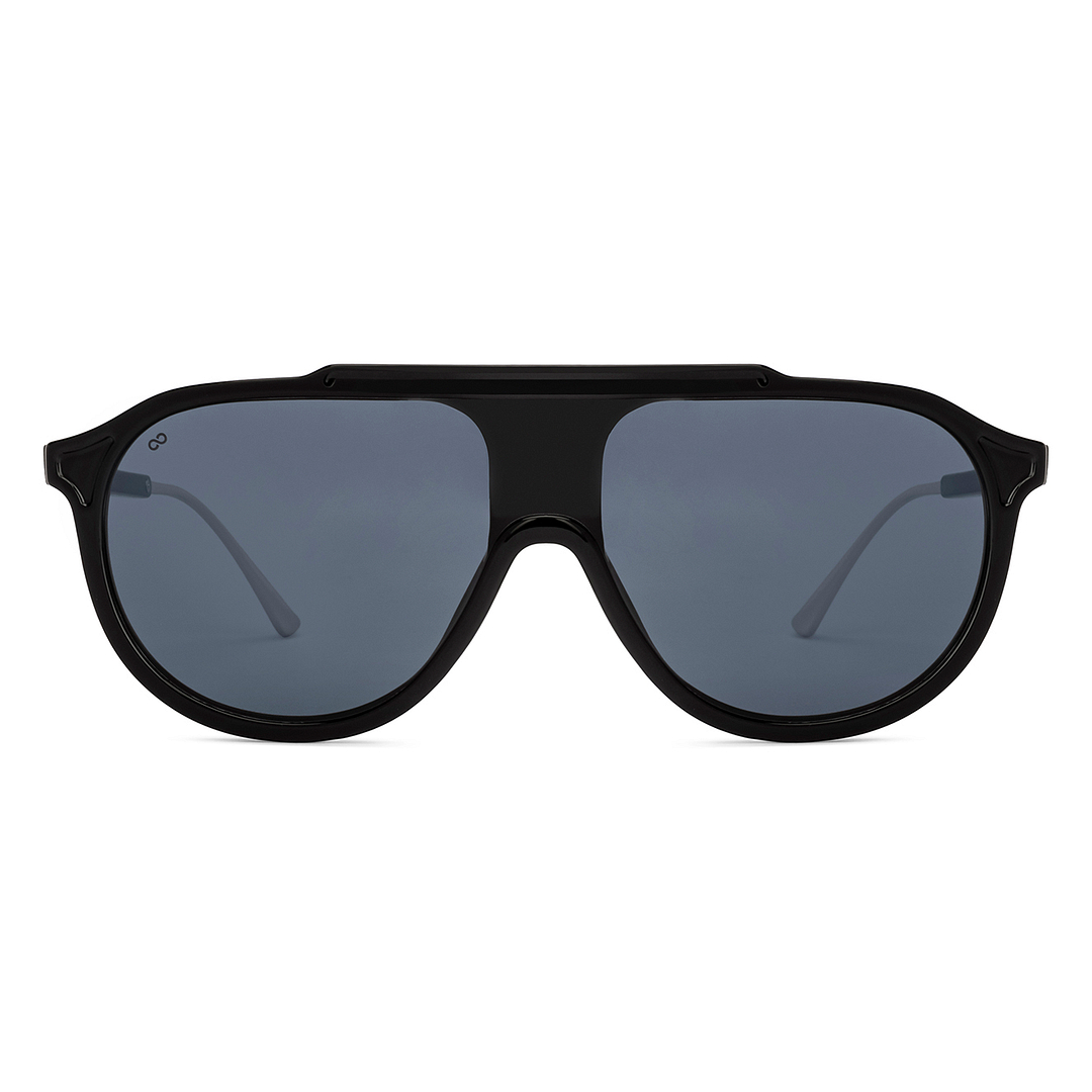 Vincent Chase Online Black Full Rim Aviator right side
