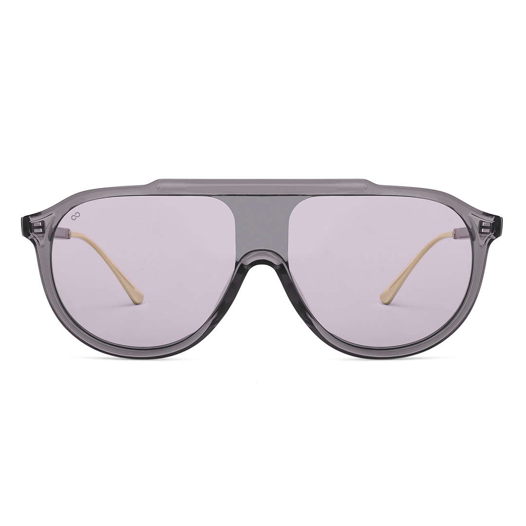 Vincent Chase Online Grey Full Rim Aviator right side