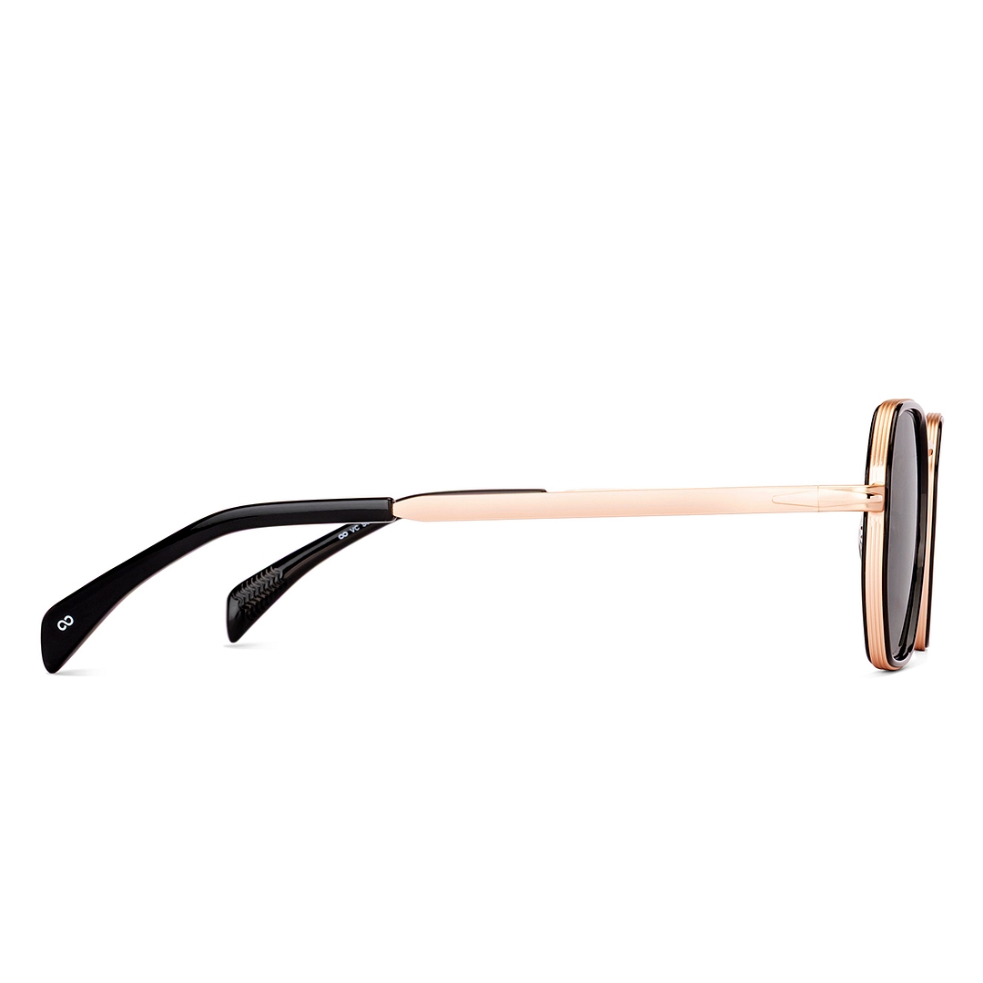 ファイヤーワイヤー【シーサイドビヨンド】6.8※手渡し限定 Buy Grey Black Gold Full Rim Geometric Vincent Chase Polarized VC