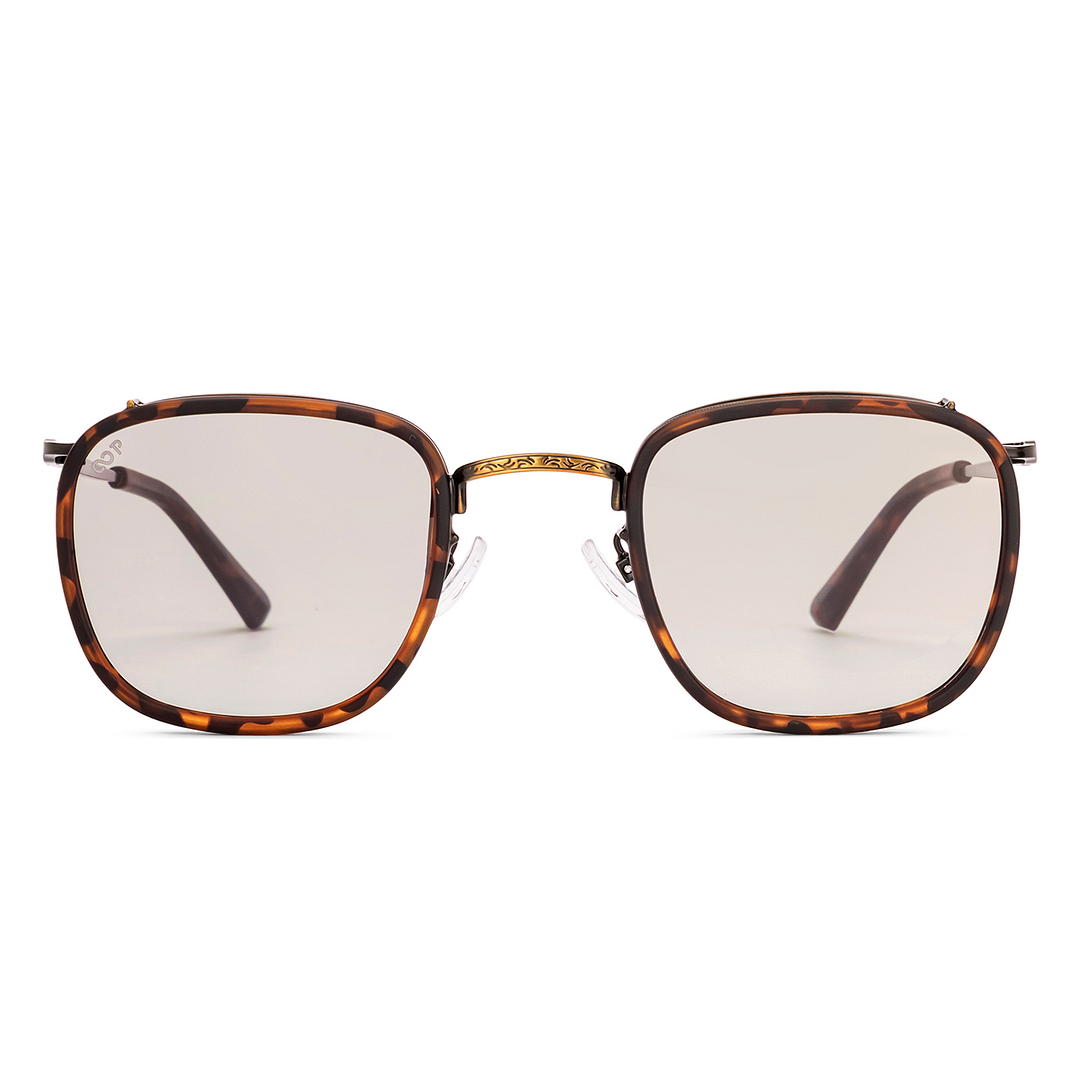 Brown Gradient Demi Brown Full Rim Square Vincent Chase Polarized